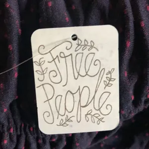 Free People dark purple dress SZ medium NWT thumbnail 14