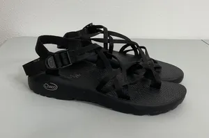Chacos Z Cloud 2 Womens 10 Black Double Strap Toe‎ Loop Sport Sandals J105492 thumbnail 1