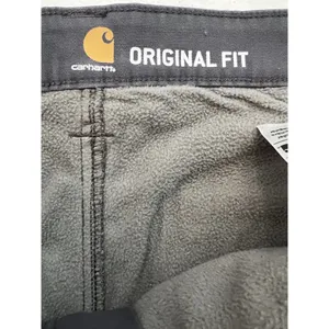 Carhartt Women's Original Fit Fleece Lined - Carpenter Pant Size‎ 18 REG Gray thumbnail 8