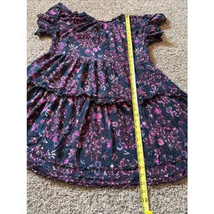 the Ulla Johnson Fawn Tiered Ruffle Cotton Mini Dress Size 10 thumbnail 8