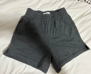 Abercrombie High Waisted Quilted Sweat Shorts thumbnail 1