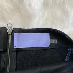 💜Vera Wang💜Lavender Label Black Pencil Skirt with Back Zipper and Pocket thumbnail 4