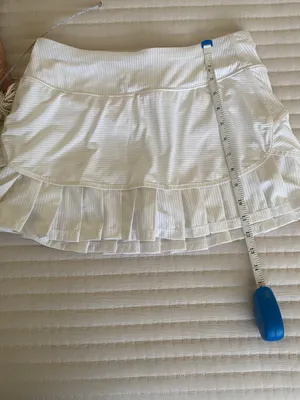 Athleta White Skirt with linner shorts thumbnail 8