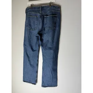 AGOLDE Fran Low Slung Straight Leg Jeans 31 Medium Wash Organic Cotton thumbnail 2