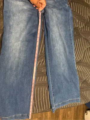 Women’s Telepatia blue Mid rise Wide Leg star size 5 thumbnail 8