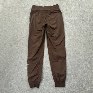 Lululemon Dance Studio Mid Rise Jogger Pants Java Brown Athletic Women's 4 x 28 thumbnail 2