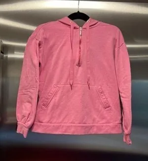 Lilly Pulitzer pink hoodie pullover woman’s‎ XXS thumbnail 1