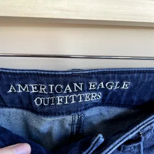 American Eagle Outfitters‎ Hi-Rise jegging dark wash aeo denim jeans women's 8 thumbnail 3