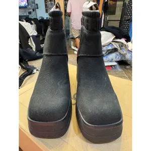 UGG® Women's Moxy Block Heel Chelsea Booties Size 8 Black thumbnail 5