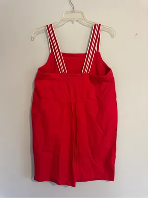 Anthropologie Daily Practice Red Mini Tennis Club Dress - Small thumbnail 5