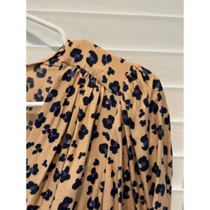 NEW Rebecca Taylor Mini Dress Tie Waist Cappuccino Print Silk Blend‎ Size 0 $395 thumbnail 11