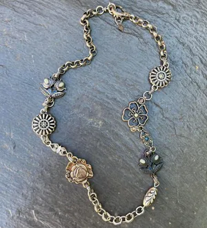 Lucky Brand chuncky chain neckalce thumbnail 1