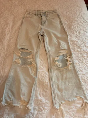 Altard State Boot leg ripped cropped jeans thumbnail 1