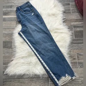 Annie High Rise Ankle Straight Jeans thumbnail 7