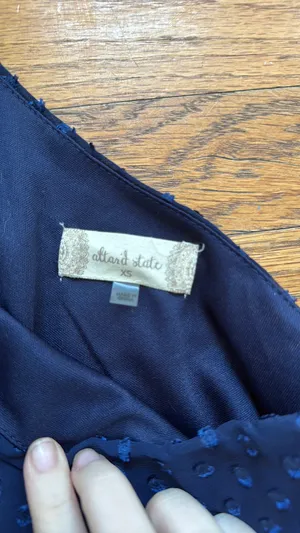 Altar'd State Dress Blue Navy xs thumbnail 2