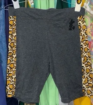 Disney parks Mickey Mouse cheetah print biker shorts women’s M thumbnail 1