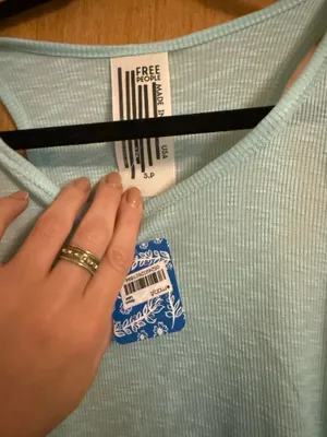 Flowy Ribbed Free People Tank top thumbnail 3