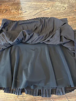 Athleta A Game Mesh Skort 13.5" Black Size Small EUC‎ thumbnail 6