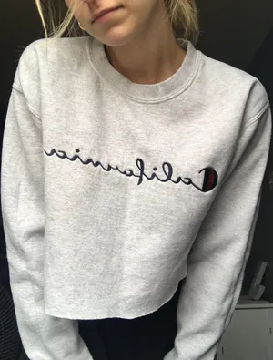 Cropped Crewneck thumbnail 1