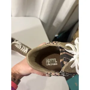 Faryl By Farylrobin Women's Size 7‎ Neutral Animal Print Lace Up Ankle Shoes thumbnail 5