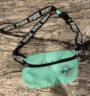Pink Teal Fanny Pack thumbnail 1