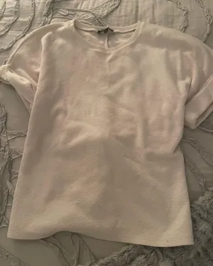Express White Tie Blouse thumbnail 1