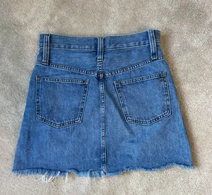 Cute Jean Denim Skirt With Pockets thumbnail 5
