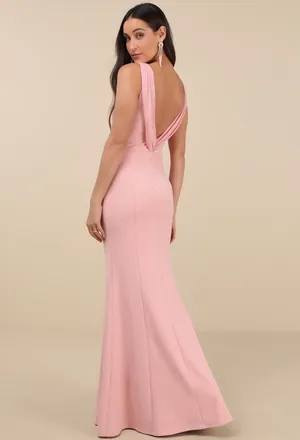 Pink Lulu Gown thumbnail 2