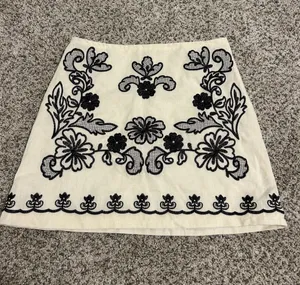 SheIn Cream Skirt thumbnail 1