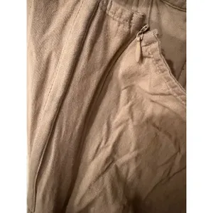 PrettyLittleThing Taupe Strapless Corset Maxi Dress US 2 Linen‎ Look Boho Tan thumbnail 9