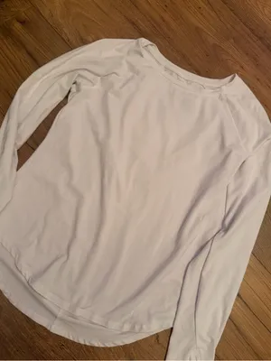 All in motion white long sleeve thumbnail 1