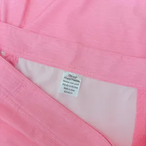 RIPSKIRT Hawaii Rip Skirt Length 2 Wrap Skirt Solid Light Pink Vacation 2XL 2X thumbnail 9