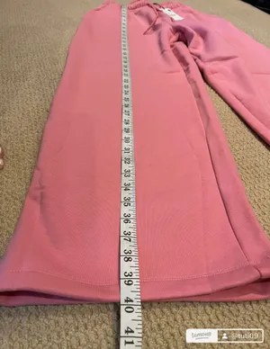 ZARA Long Sleeve Sweatsuit Set With Hoodie And Wide Leg Size S thumbnail 5