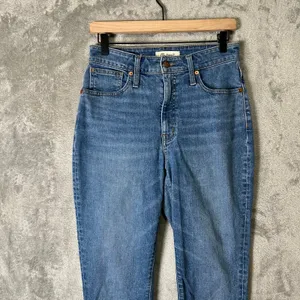 Madewell Curvy High-Rise Skinny Jeans Size‎ 26 Cotton Minimalist Classic thumbnail 7