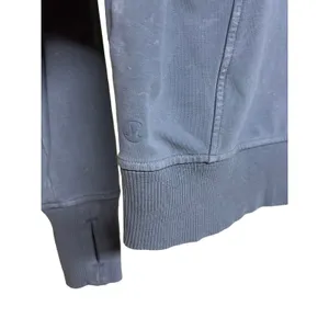 Lululemon Scuba Pullover Hoodie Sweatshirt Washed Blue Charcoal Women’s‎ Size 4 thumbnail 7