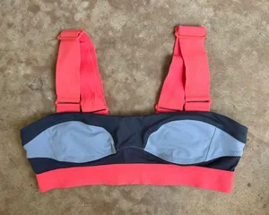 Adidas x Stella McCartney Thick Strap Colorblock Bikini Top Sports Bra Small thumbnail 1