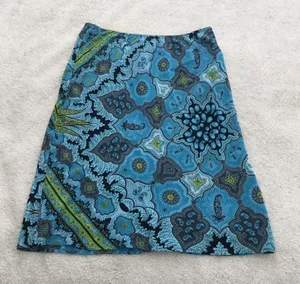 The Limited Vintage Silk Paisley Floral Slip Skirt thumbnail 1