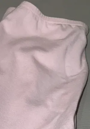 Vintage Carushka Bodywear Pastel Pink Low-Mid Rise Tights/ Leggings Cuffed thumbnail 8
