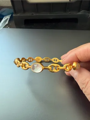 NWOT Julie Vos Gold Bracelet thumbnail 10