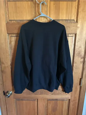 Detroit Lions Crewneck Sweatshirt with Blue sequin lion logo size XL thumbnail 5