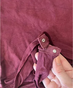 Vestique Burgundy Bodysuit Scoop Neck M thumbnail 6