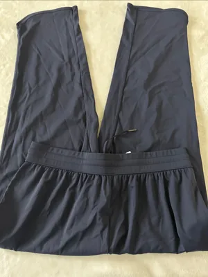 HALARA Navy Athletic Drawstring Pants thumbnail 4
