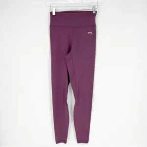 AYBL Core High Rise Workout Leggings Women's Size S‎ Purple Gym Girl thumbnail 2