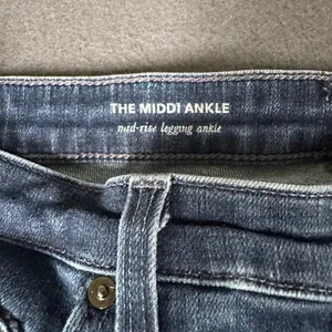 AG Adriano Goldscmied Womens 30 The Middi‎ Ankle Mid Rise Legging Ankle thumbnail 6