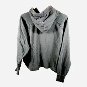 Vuori Women's XL Halo Essential Hoodie Gray Black Charcoal Cropped Lounge Yoga thumbnail 6