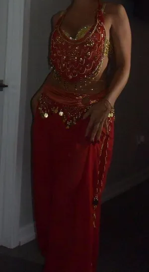 Princess Jasmine Red Costume thumbnail 3