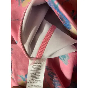 LoveShackFancy x Beach Riot Pink Floral Biker Shorts NWOT Size L thumbnail 7