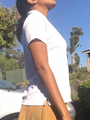 White Cal Poly Women In Business Polo Top thumbnail 4