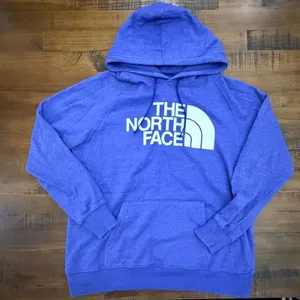 The North Face Womens Hoodie‎ Pullover Sweatshirt Purple Medium thumbnail 1
