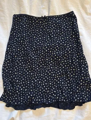 Brandy Melville Floral Skirt thumbnail 1
